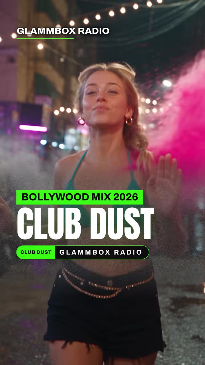 Bollywood Club Mix 2026 · Hindi Dhol Bass Rush — vertical clip, GLAMMBOX Radio