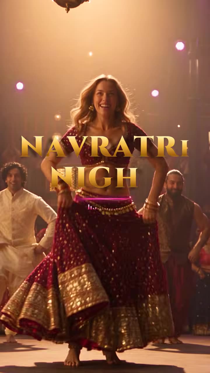 Navratri Club Night · Garba Dandiya Mashup 2026 · Club Dust 3 — vertical clip, GLAMMBOX Radio